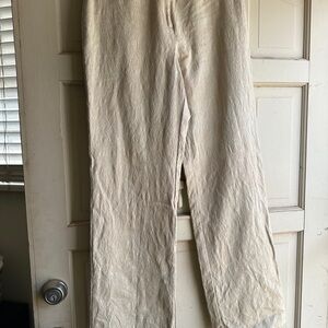 Talbots patterned pants - long length